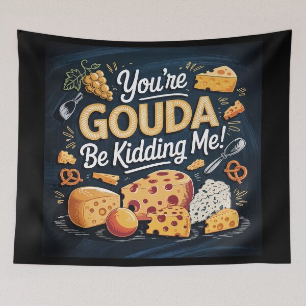 Item preview, Cheesy Comebacks: You're Gouda Be Kidding Me! designed and sold by ForeverPrintsOK.