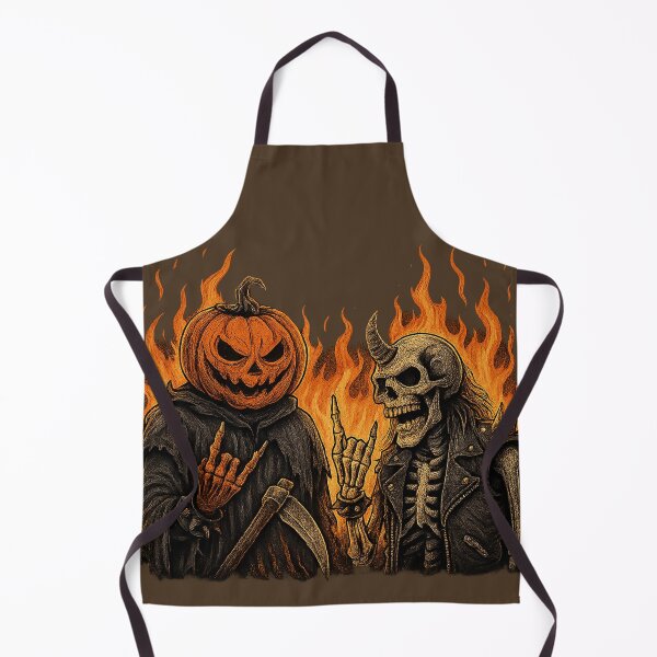 Item preview, ? Unhallowed Drop: Pumpkin Reaper & The Bone Fiend ? designed and sold by Deathgrind crew.
