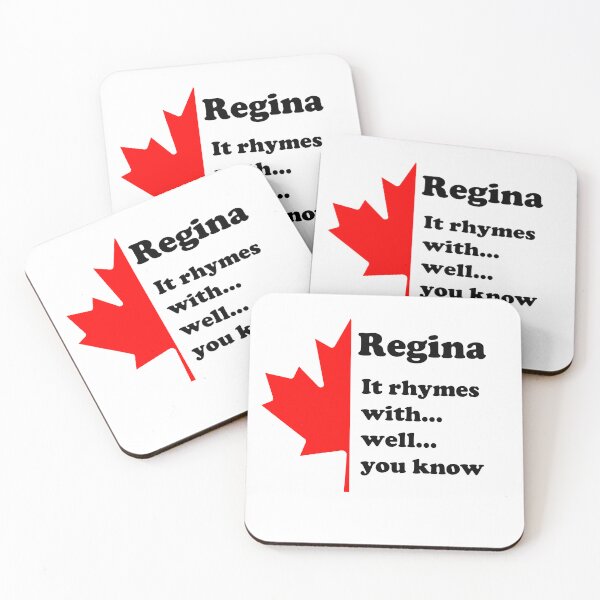 Item preview, Regina Saskatchewan Canada Funny Canadian flag designed and sold by billyperks.
