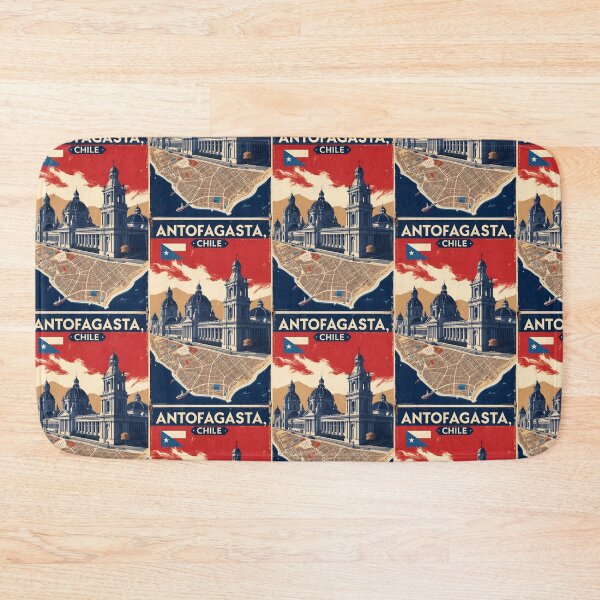 Item preview, Antofagasta Chile Vintage Travel Tourism designed and sold by TravelersGems.