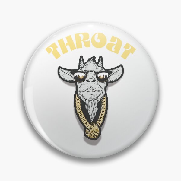 Item preview, Golden Throat Goat League Bold Funny Naughty Graphic designed and sold by InkImpactCll.