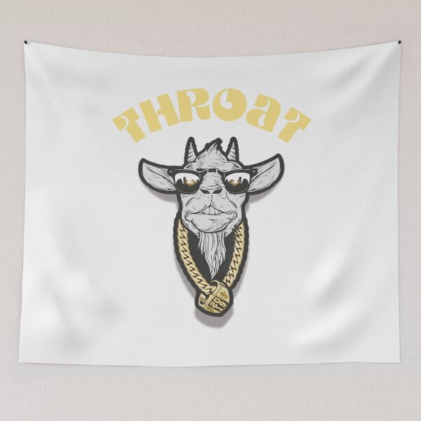 Item preview, Golden Throat Goat League Bold Funny Naughty Graphic designed and sold by InkImpactCll.