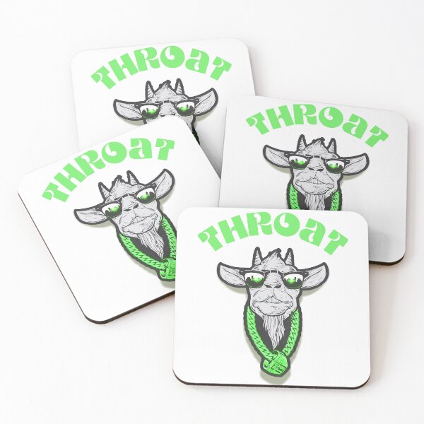 Item preview,  Chill Clever Throat Goat Bold Funny Naughty Graphic designed and sold by InkImpactCll.