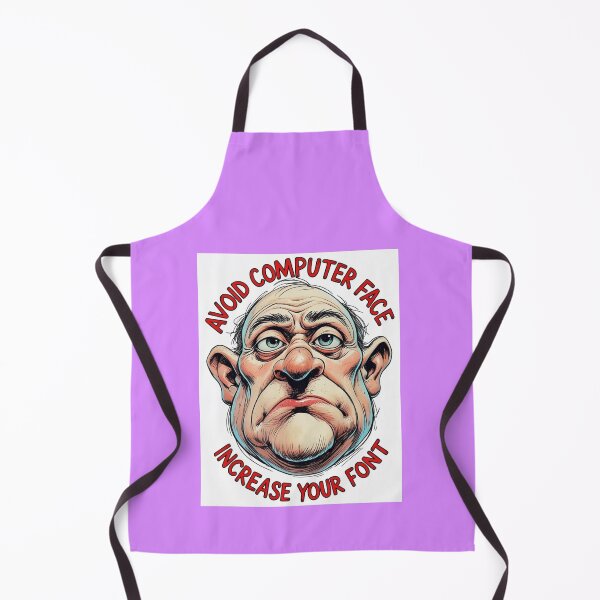 Item preview, Avoid computer face increase your font designed and sold by seahorse crossing.
