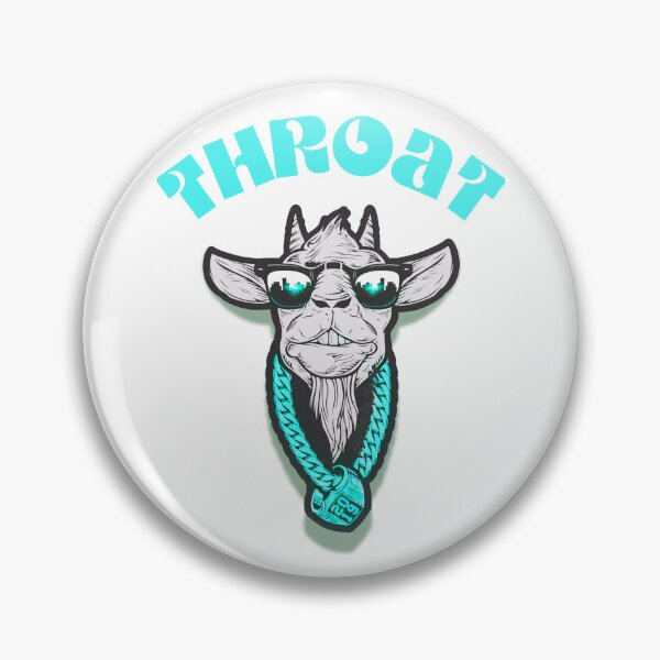Item preview, Fresh Sneaky Throat Goat Bold Funny Naughty Graphic designed and sold by InkImpactCll.