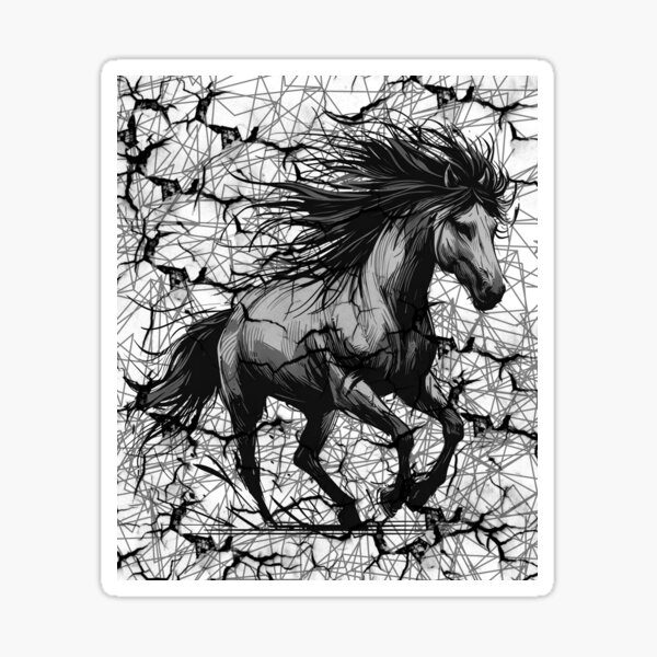 Item preview, Wild Horse designed and sold by maistendencias.