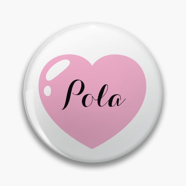 Item preview, Pola Name with pink Heart  designed and sold by Monika Howarth.