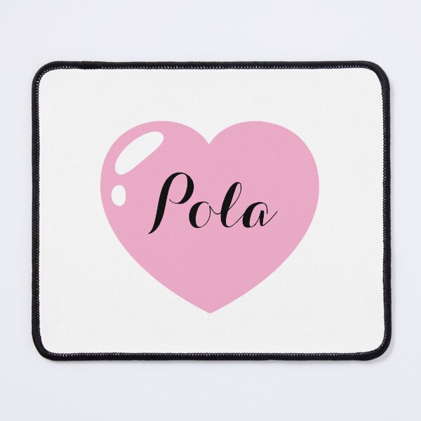 Item preview, Pola Name with pink Heart designed and sold by Monika Howarth.
