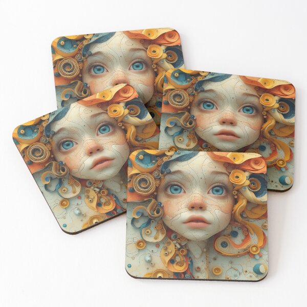 Item preview, A girl full of wonders. designed and sold by Grotesque and Proud. Feelings inside..