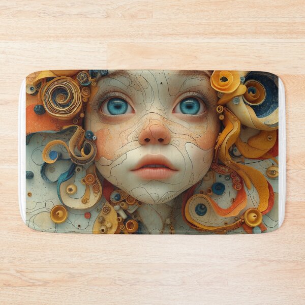 Item preview, A girl full of wonders. designed and sold by Grotesque and Proud. Feelings inside..