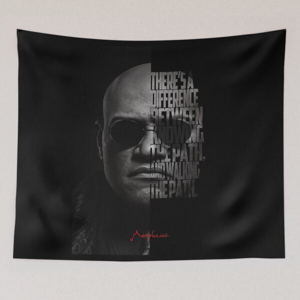 Item preview, Morpheus – Cult Movie Quote designed and sold by Enea Kelo.