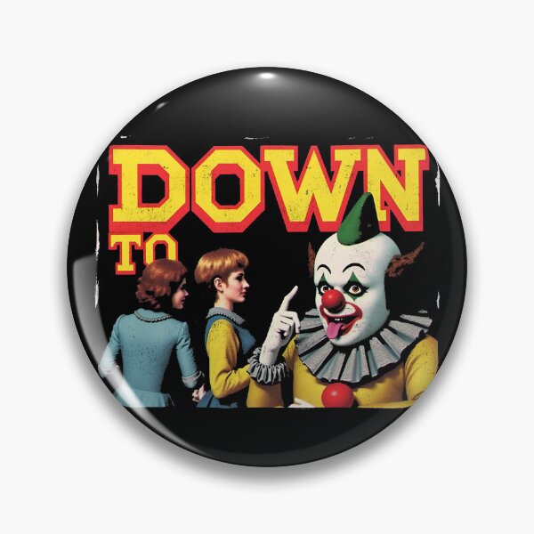 Item preview, Retro Horror Clown & Vintage Creepycore Design designed and sold by Vintagenaut Co..