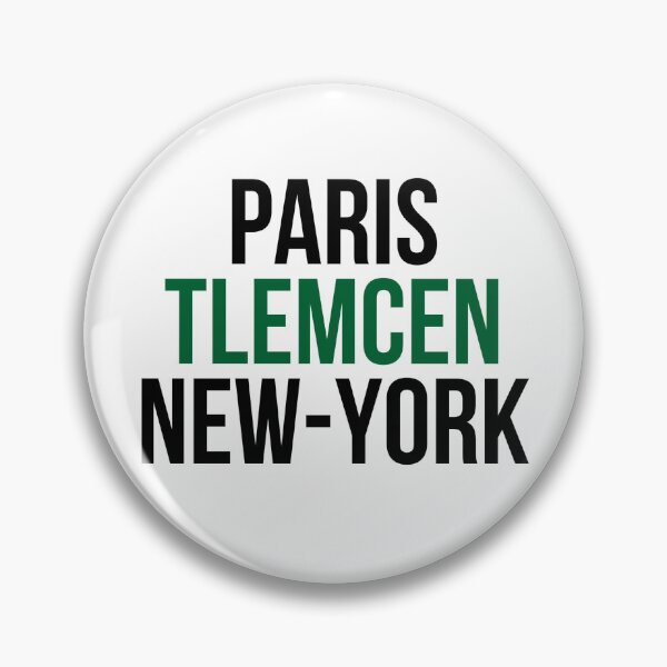 Item preview, PARIS – TLEMCEN – NEW YORK | City Identity Minimalist Design designed and sold by Curly-Erre.