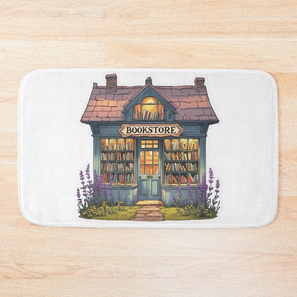 Item preview, Summer Bookshop with Lavender  designed and sold by CozyinTime.