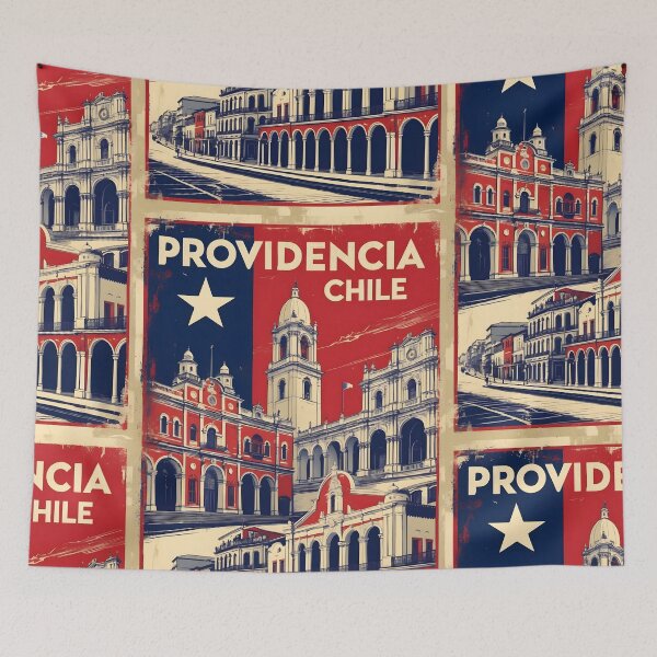 Item preview, Providencia Chile Vintage Travel Tourism designed and sold by TravelersGems.
