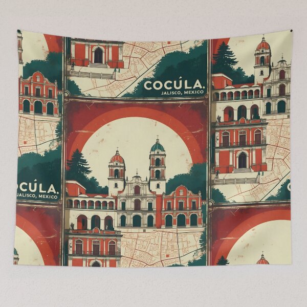 Item preview, Cocula Jalisco Mexico Vintage Travel Tourism designed and sold by TravelersGems.