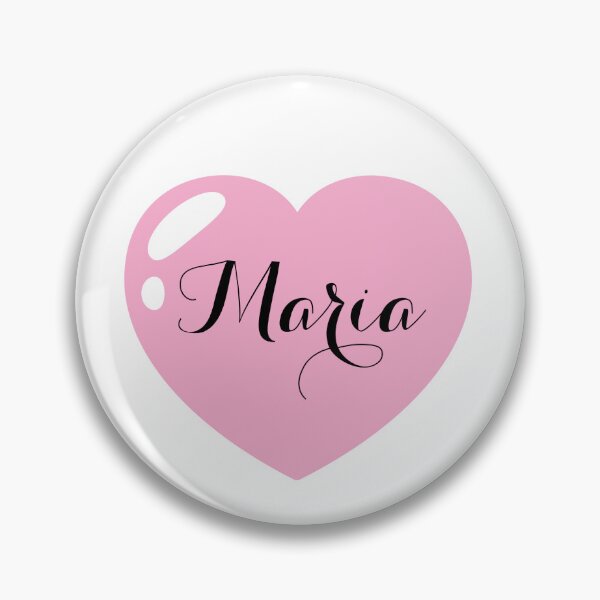 Item preview, Maria Name with pink Heart  designed and sold by Artbymonika.