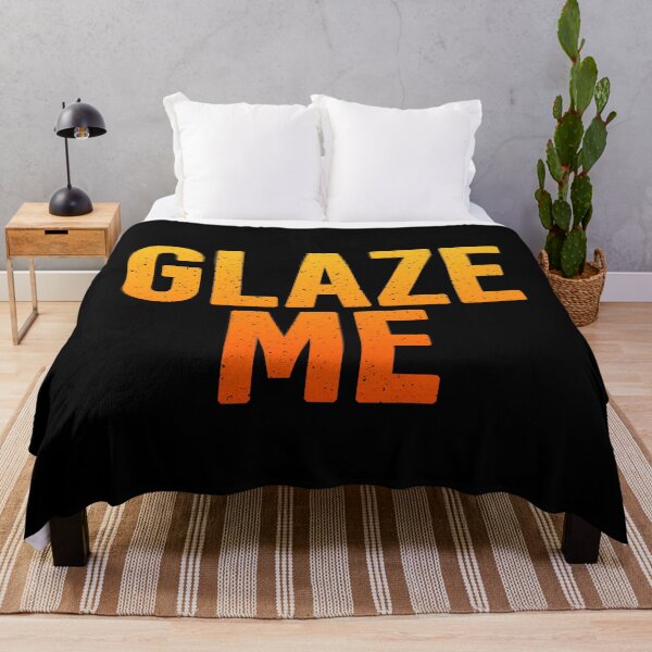 Item preview, Glaze Me in Hot Orange designed and sold by Memes N Lore .