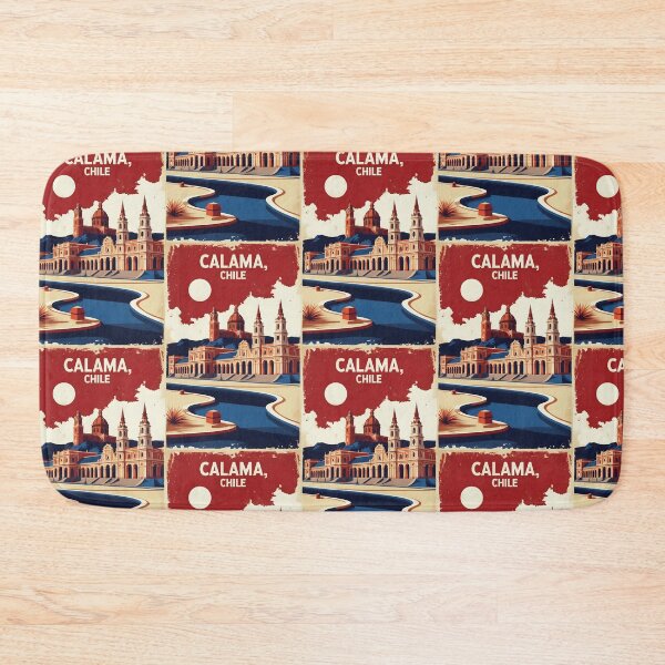 Item preview, Calama Chile Vintage Travel Tourism designed and sold by TravelersGems.