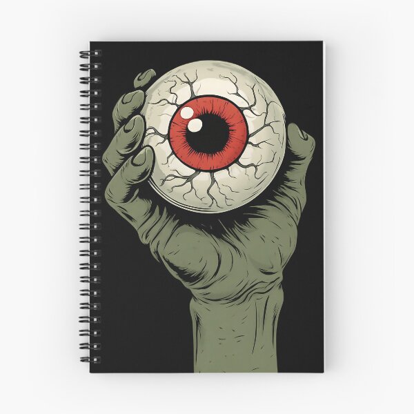 Item preview, Zombie Hand Holding Undead Eyeball designed and sold by NightTimeJ.