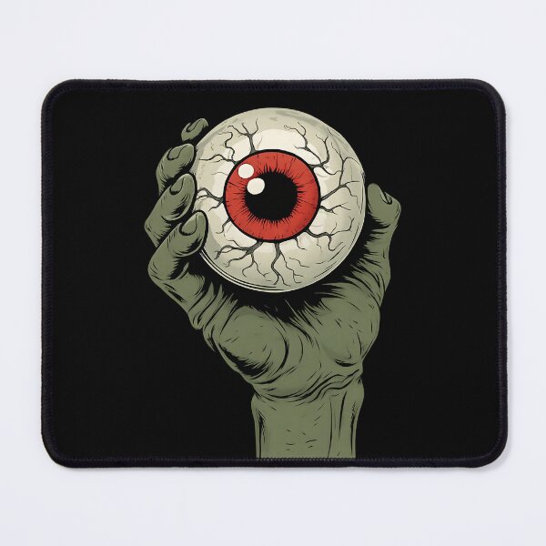 Item preview, Zombie Hand Holding Undead Eyeball designed and sold by NightTimeJ.