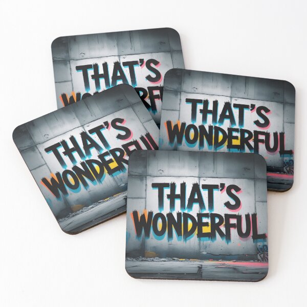 Item preview, That's Wonderful 33 designed and sold by Zeir Shop.