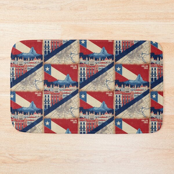 Item preview, Chillan Chile Vintage Travel Tourism designed and sold by TravelersGems.