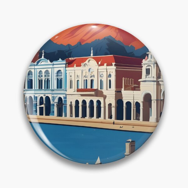 Item preview, Punta Arenas Chile Vintage Travel Tourism designed and sold by TravelersGems.