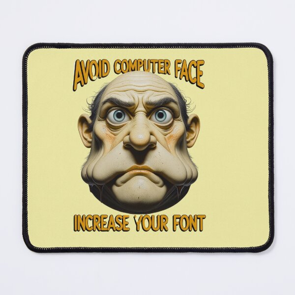 Item preview, Avoid computer face increase your font designed and sold by seahorse crossing.