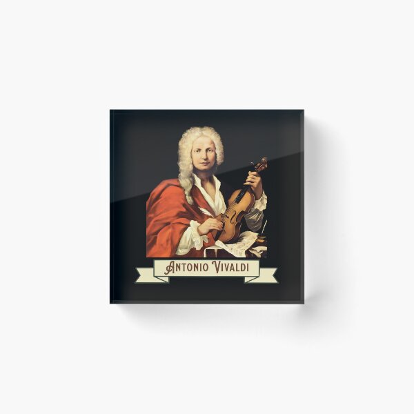 Item preview, Antonio Vivaldi violinist classical music instrument violin musician designed and sold by TheTrebleMaker1.