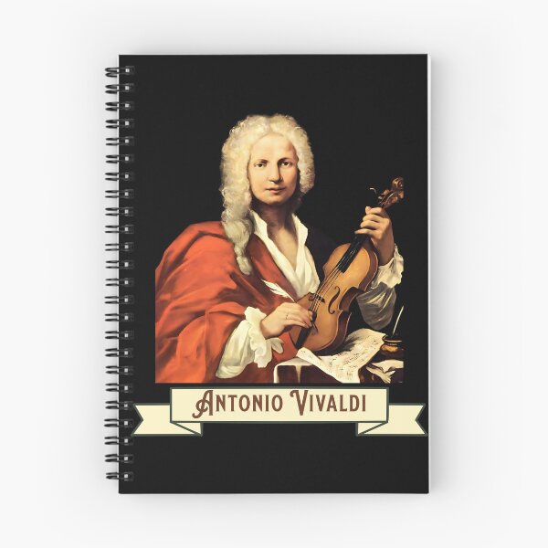Item preview, Antonio Vivaldi violinist classical music instrument violin musician designed and sold by TheTrebleMaker1.