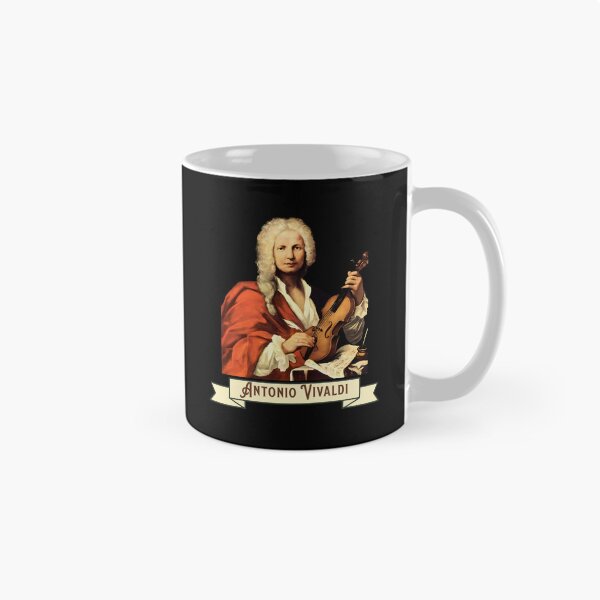 Item preview, Antonio Vivaldi violinist classical music instrument violin musician designed and sold by TheTrebleMaker1.