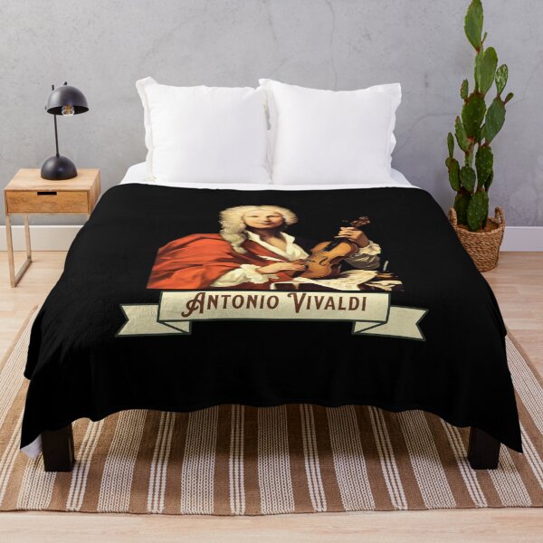 Item preview, Antonio Vivaldi violinist classical music instrument violin musician designed and sold by TheTrebleMaker1.
