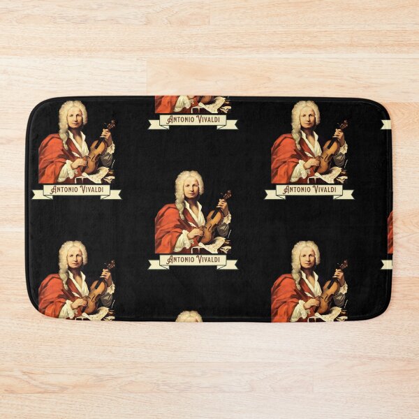 Item preview, Antonio Vivaldi violinist classical music instrument violin musician designed and sold by TheTrebleMaker1.