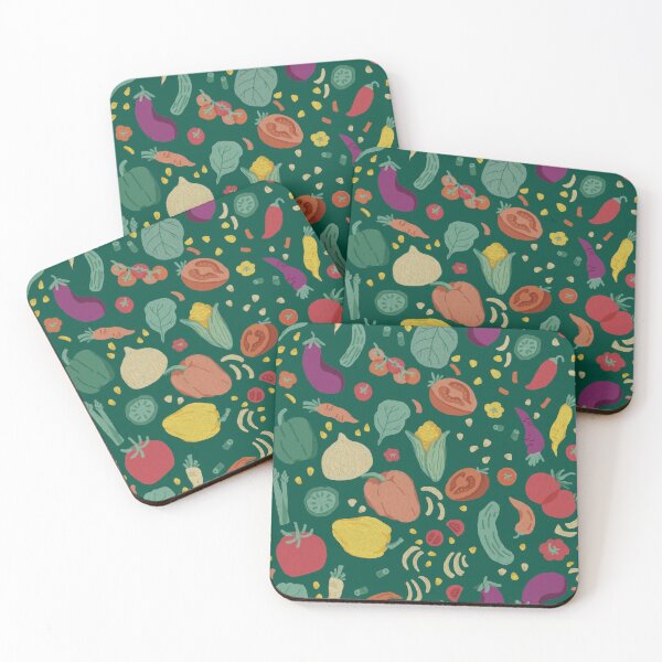 Item preview, Colorful Veggie Assortment – Farmer’s Market Style Illustration designed and sold by Aysa Designs.