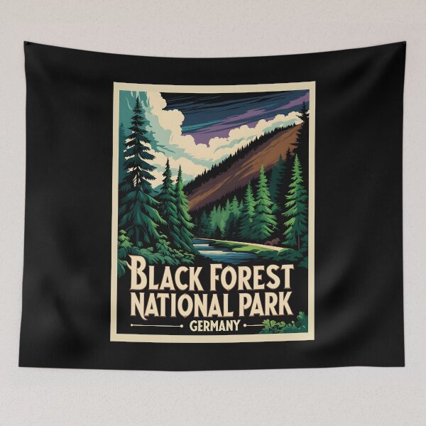 Item preview, Black Forest National Park designed and sold by GoodOldVintage.