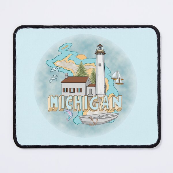 Item preview, Michigan Lighthouse designed and sold by artmuvz.