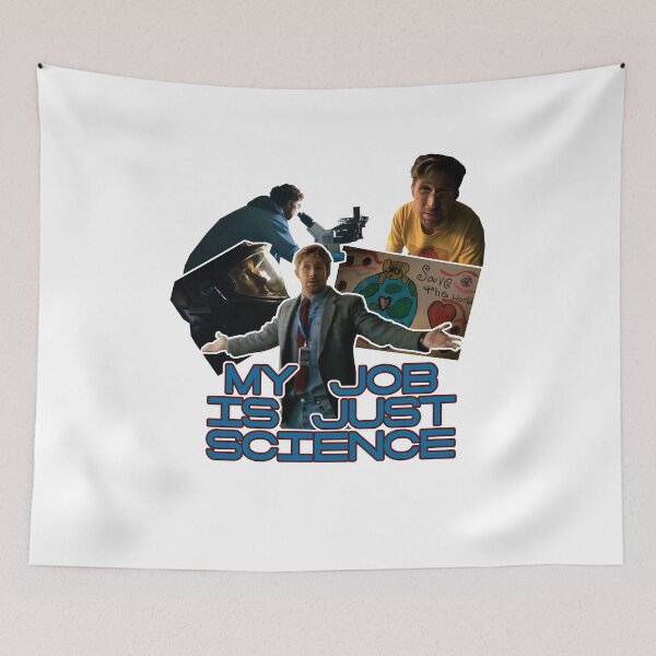 Item preview, My Job is Just Science Ryan Gosling Collage designed and sold by hesjustken.