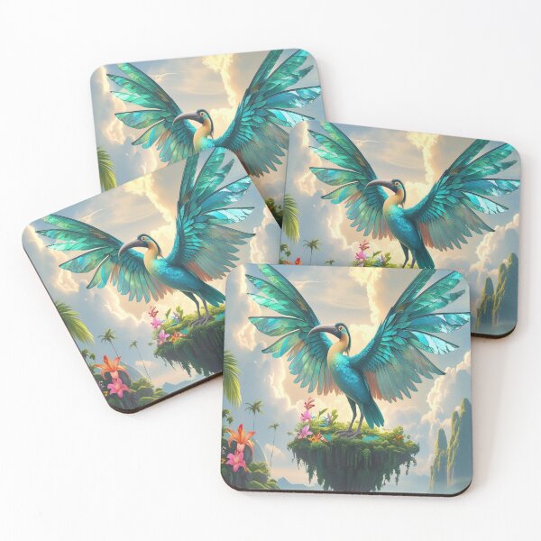 Item preview, Butterfly-Winged Tropical Bird Sky Kingdom Fantasy designed and sold by Max Store.