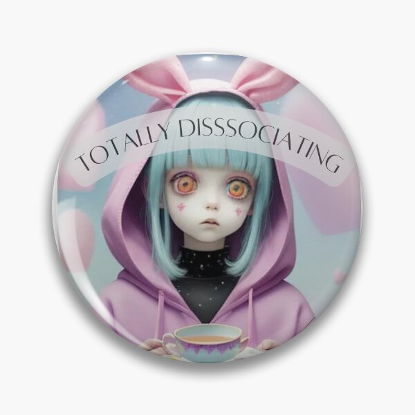 Item preview, Totally Dissociating designed and sold by Burnt-Blooms.