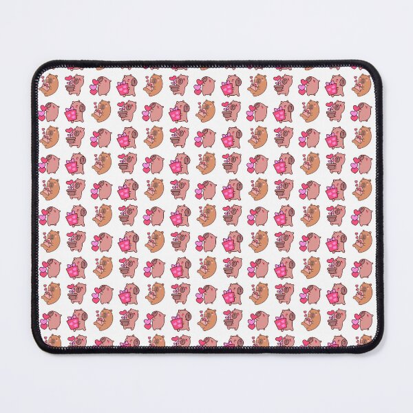 Item preview, Capybara Love Pack – Kawaii Capy Stickers designed and sold by L-Media.