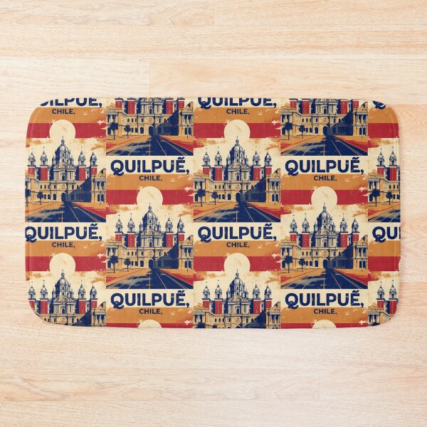 Item preview, Quilpue Chile Vintage Travel Tourism designed and sold by TravelersGems.