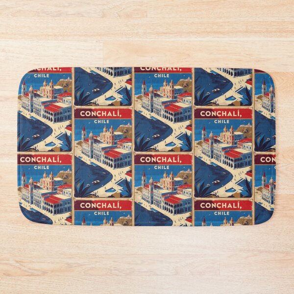 Item preview, Conchali Chile Vintage Travel Tourism designed and sold by TravelersGems.
