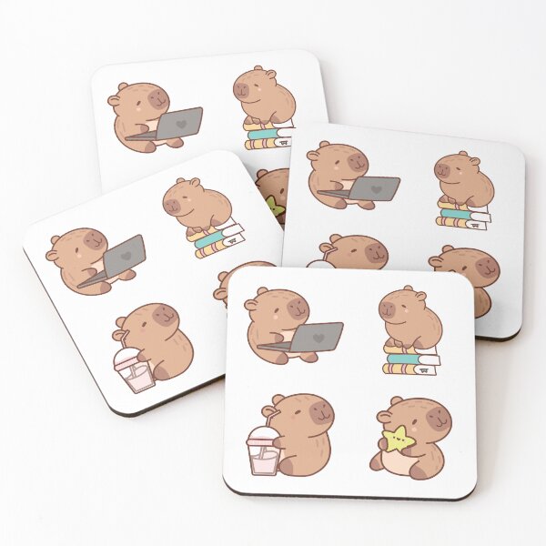 Item preview, Capybara Daily Life – Cozy Kawaii Routine Pack designed and sold by L-Media.