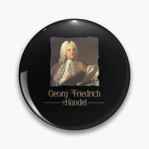 Item preview, Georg Friedrich Handel classical music instrument musician design designed and sold by TheTrebleMaker1.
