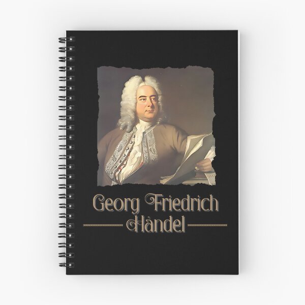 Item preview, Georg Friedrich Handel classical music instrument musician design designed and sold by TheTrebleMaker1.