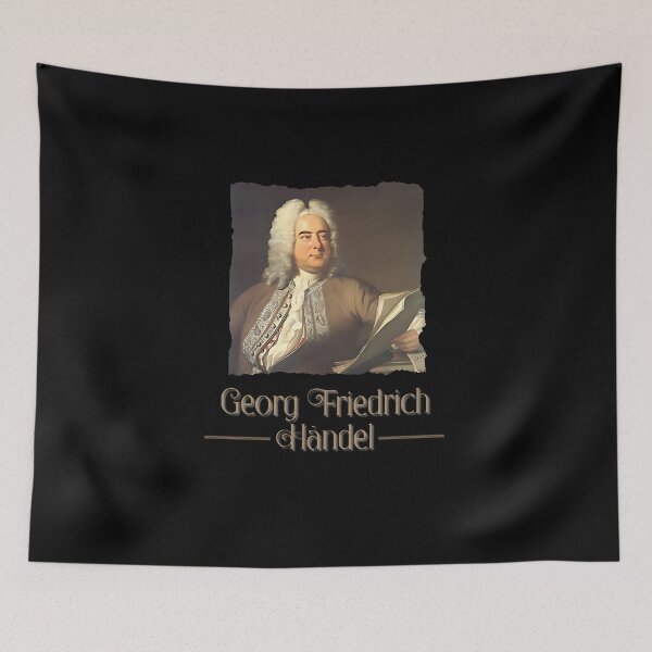 Item preview, Georg Friedrich Handel classical music instrument musician design designed and sold by TheTrebleMaker1.