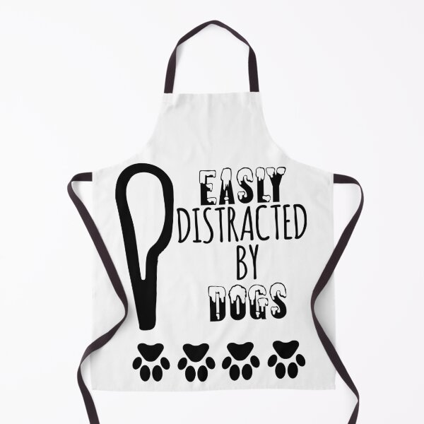 Item preview, Easly distracted by DOGS designed and sold by dogslover22.