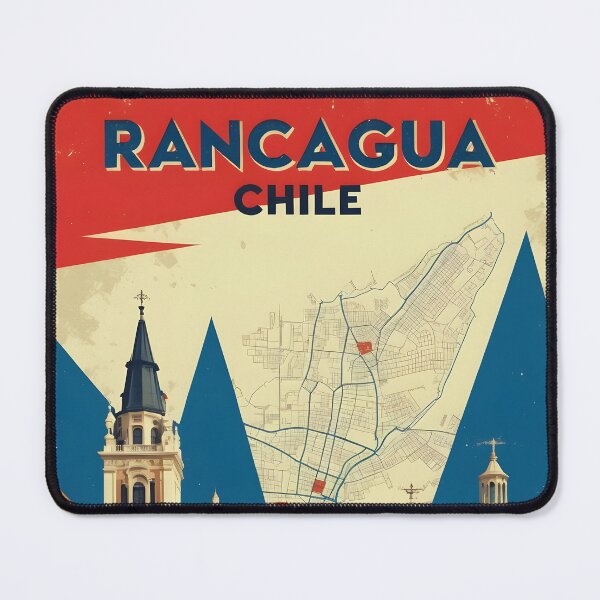 Item preview, Rancagua Chile Vintage Travel Tourism designed and sold by TravelersGems.