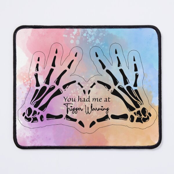 Item preview, Trigger warning where? designed and sold by TooSharpeforus.